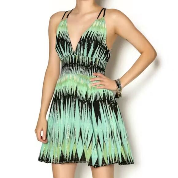 Free People Indian Summer Metallic Dress - Picture 8 of 8